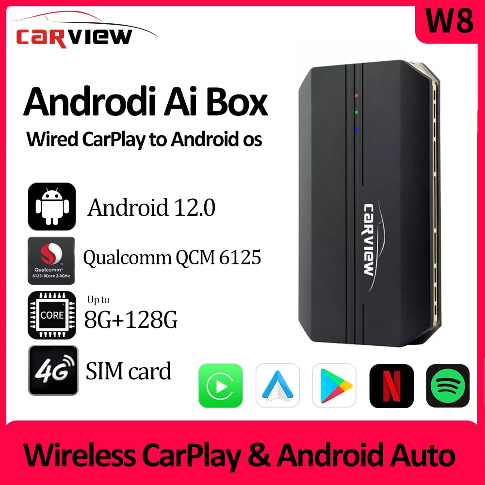 CARVIEW  ī÷ AI ڽ, ȵ̵ 12, 4G LTE, 8 + 128GB,  ī÷, ȵ̵ ڵ GPS, ø, Ʃ,  ÷